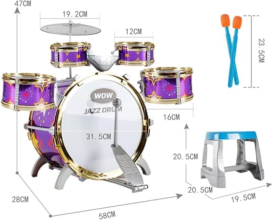 tambor niños 4 años