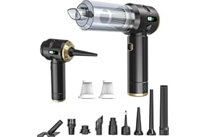 Cordless Handheld Vacuum Cleaner,Rechargeable Portable Lightweight Dust Blower,22000PA Powerful Suction Mini Car Vacuum Clean