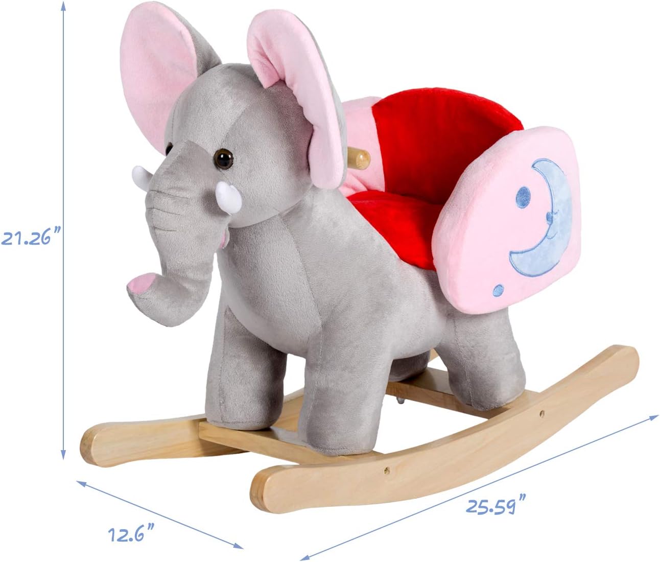 elephant rocking horse home depot