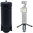 PCTC Mini Tripod for DJI Osmo Pocket 3, Desktop Tabletop Stand Compact Tripod for Go Pro Hero13 /12/11/10/9/OSMO Mobile2/Insta360 ONE X3/FeiyuTech/ZHIYUN Tabletop Stand Grip Accessories
