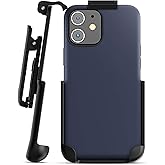 Encased Belt Clip Compatible with Apple Silicone Case with MagSafe (iPhone 12 Mini) Holster Only - Case is Not Included