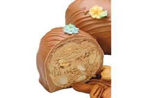 Philadelphia Candies Maple Nut Easter Egg, Milk Chocolate 8 Ounce Gift Box