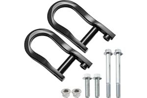 Vkinman 2Pcs 84072463 Front Tow Hooks, Replacement for Chevy Silverado 1500 2007-2018 Replacement for GMC Sierra 1500 LD 2019