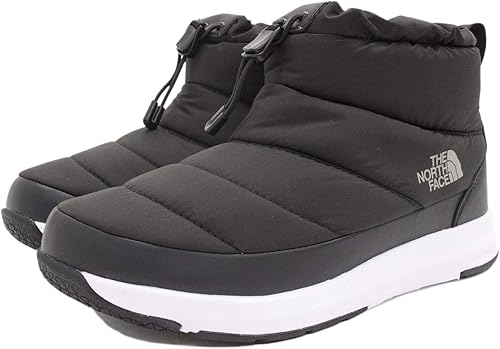 Amazon ザ ノース フェイス ブーツ メンズ ヌプシ ブーティー ライト 4 ウォータープルーフ ミニ Tnf Black White 29cm Us11 The North Face ザノースフェイス シューズ バッグ