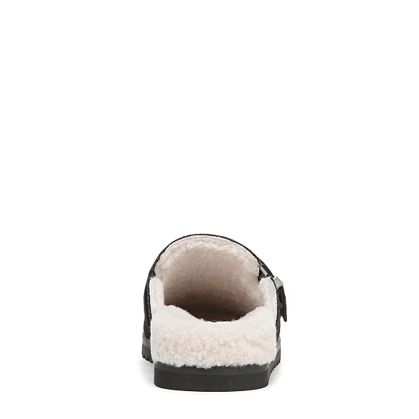 BLOWFISH MALIBU WOMEN’S SIENNA COZY MULE BLACK FAUX SUEDE 8.5 M