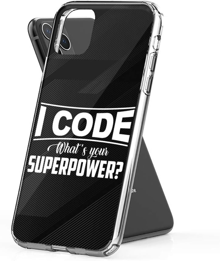 Case Phone I Code Your Superpower Coding (6.5-inch Diagonal Compatible with iPhone 11 Pro Max)