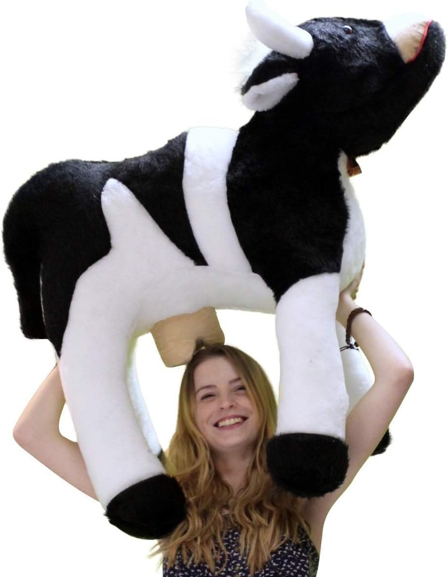 life size stuffed cow