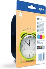 Brother LC-125XL Cyan Magenta Yellow High Yield Ink Cartridges 3 Pack view 2