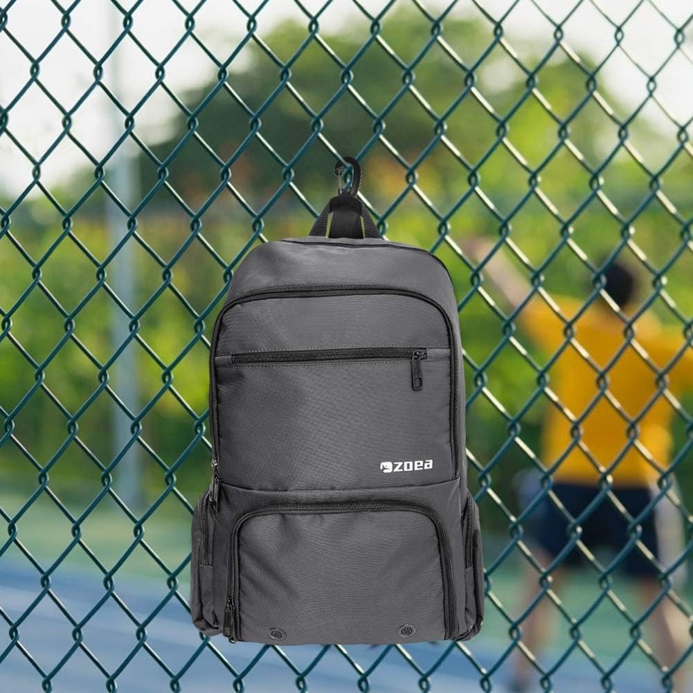 ZOEA Tennis Bag Tennis Backpack Pickleball Bag Tennis Bags for Men (Grey) : Sports & Outdoors