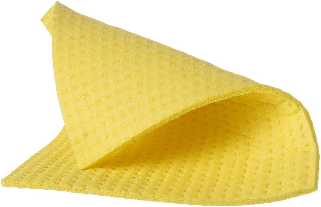 Spontex Sponge Cloth Value Pack of 8, Extremely Absorbent and Durable, Made of Viscose, Biodegradable (1 x 8 Pieces) - Image 5