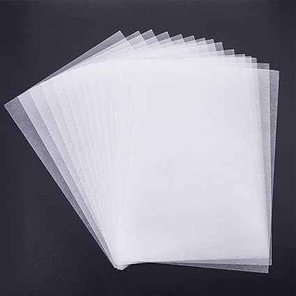 Heat Shrink Plastic Sheet, 15pcs Clear 