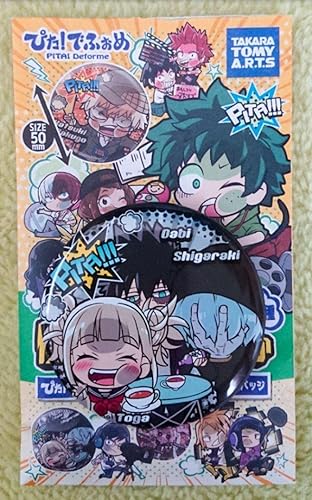 Amazon 僕のヒーローアカデミア ぴた でふぉめ 撮影隊 缶バッジ ヴィラン連合 アイドル 芸能人グッズ 通販