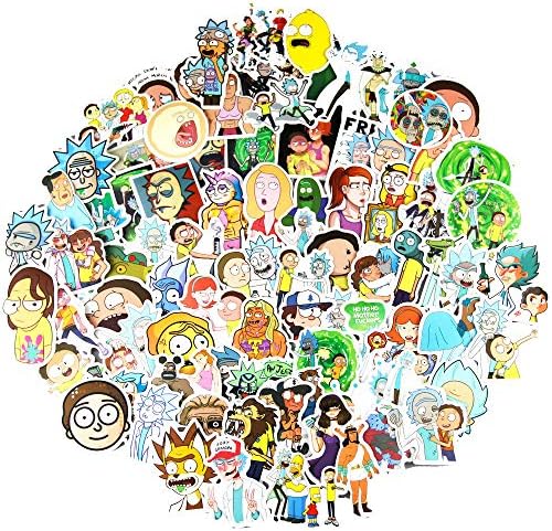 Stickers Pack for Laptop Snowboard Luggage Bicycle Skateboard Car Waterproof Bomb Decal Graffiti Party Favor for Adult(100pcs No-Duplicate)