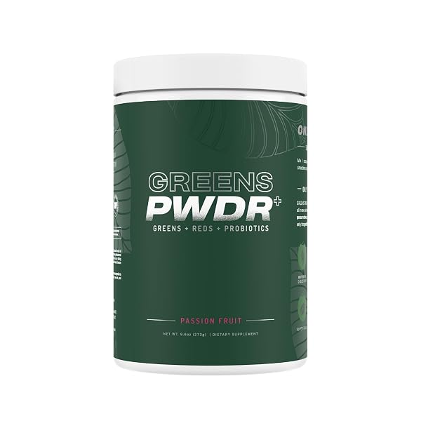 PWDRS GREENS, REDS & PROBIOTICS FOR DIGESTION, ENERGY...