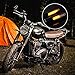 Led Motorcycle Turn Signals Indicator Amber Light Compatible with all Motorcycles Harley Prince Large-Displacement Motorbikes Off-Road Vehicles Suzuki Haojue Honda Yamaha Modified