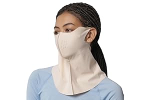 WHITE SANDS MOJA Cooling Summer Cone-Shaped Half Face Mask Men Women Neck Gaiter ADANA