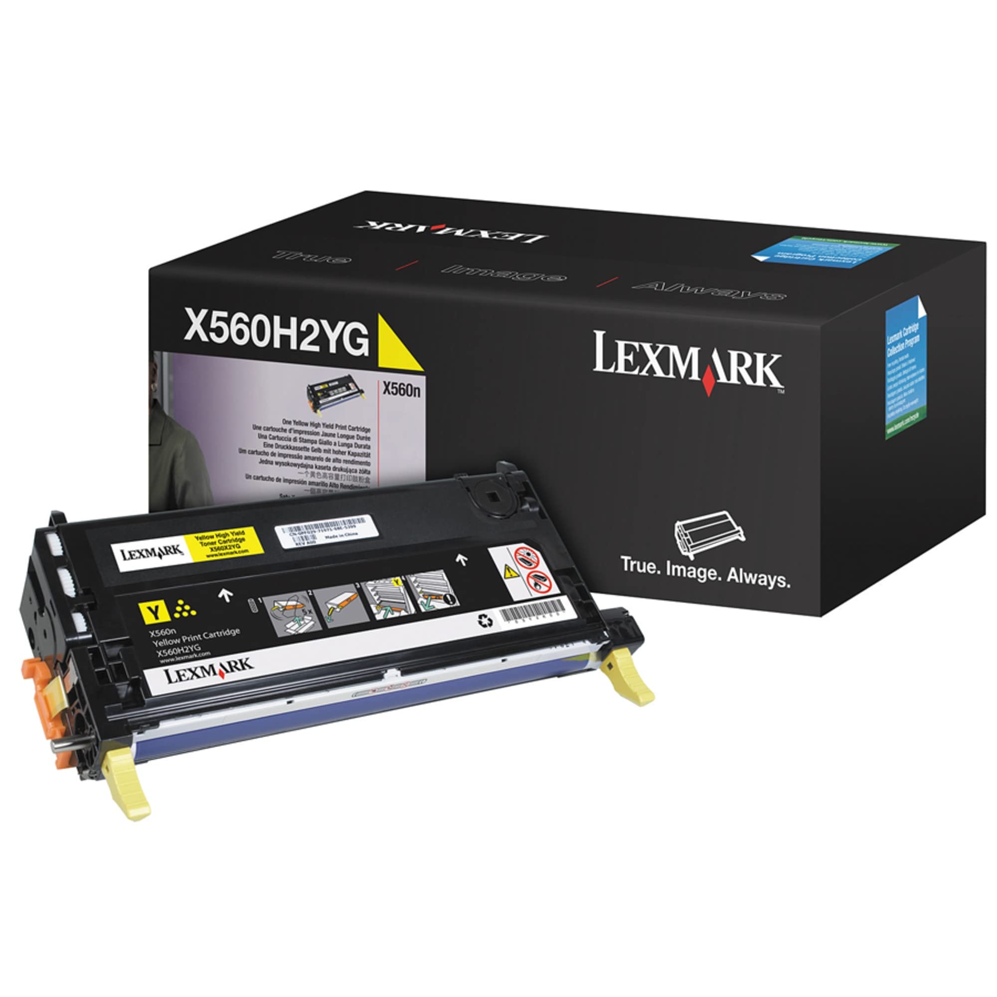 Lexmark Toner for X560x (High Yield 10000 Sheets) - Yellow