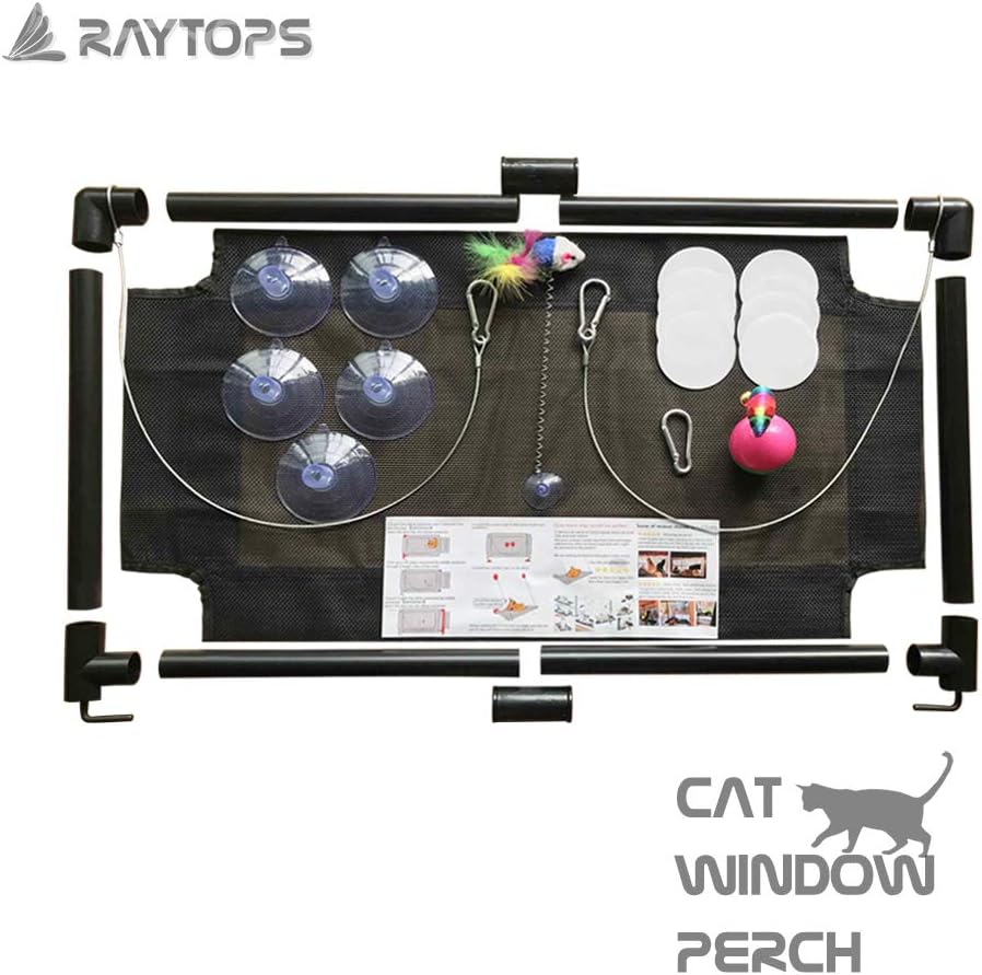 Cat Perch Cat Window Perch Window Cat Perch Hammock Cat Window Hammock Bed Cat Window Seat Kitty Window Sunny Seat Durable Big Pet Perch With Upgraded 4 Big Suction Cups Cat Bed Holds Up To 60lbs : Pet Supplies