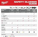 Milwaukee Performance Safety Glasses Clear Anti Fog Lens Impact Tested view 4