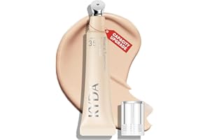 KYDA Mineral Sunscreen Eye Cream, 3-in-1 Anti-Aging Eye Cream, SPF 35, for Dark Circle and Fine Lines, Light