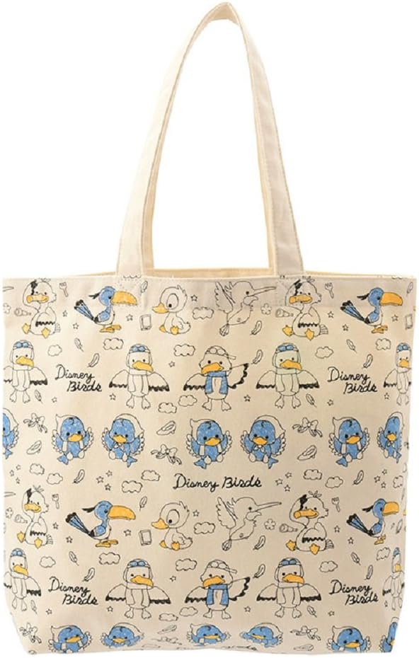 Disney Tote Bag Disney Characters Birds, One Size, for Girls, Womens, Japan Import
