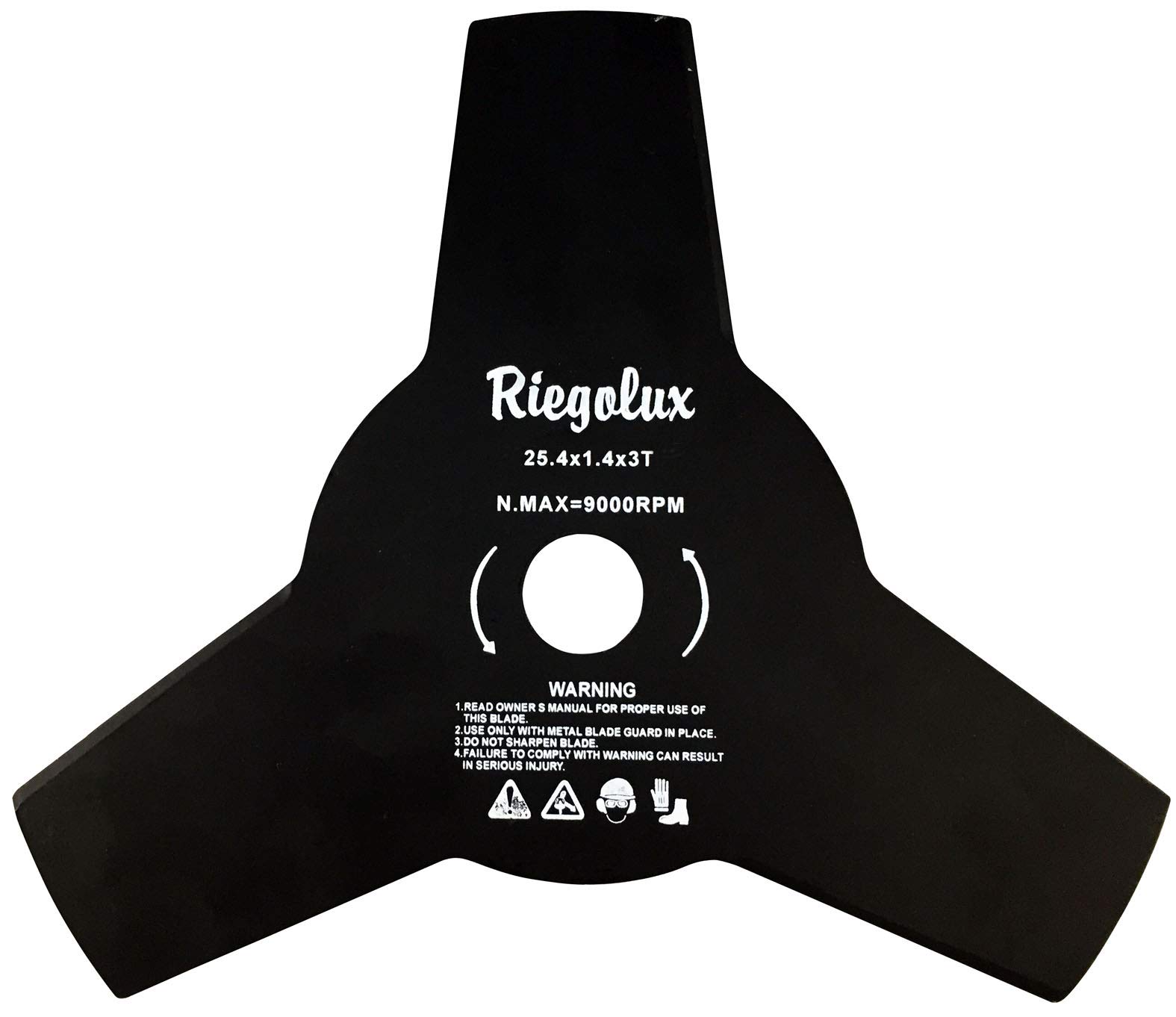 Riegolux 107645 Trimmer Blade 3 Arms, 230 x 25 x 1.4 m