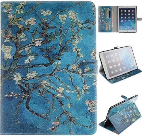 iPad Mini Case,Apple iPad Mini 1 2 3 Leather Case,Robot Minions [Pretty Almond Tree] PU Leather Tablet PC Accessory Kits Flip Kickstand Protective Sleeve Cover Case For Apple iPad Mini 1 2 3