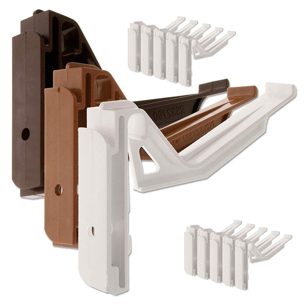 DIY & Tools 10 x Caramel Eurocell CRS8207 Conservatory Gutter Brackets