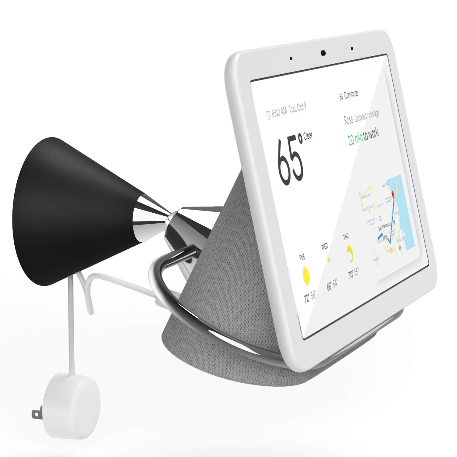 wall mount google home max