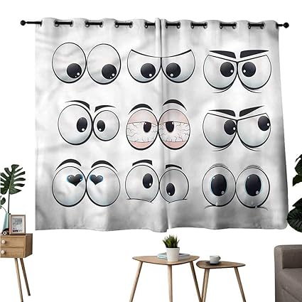 Amazon Com Brandosn Pattern Darkening Curtains Grommet Curtain
