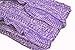 Hughapy Knitted Mermaid Tail Blanket for Kids Crochet Snuggle Mermaid, All Seasons Falbala Pattern Sleeping Blanket (Kids,Purple)