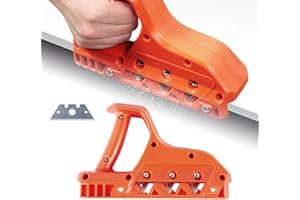 ZITOUR Drywall Chamfer Woodworking Hand Tool, 2023 New Plasterboard Fast Cutter Plasterboard Edger Quickly Refine and Plan Precise Beveled Edges, Perfect Tool for Cutting Plasterboard (60°)