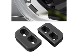 Canitu 2Pcs Black Door Lining Bushings Replacement,CNC Machined Door Bushing Kit Door Lining Bushings & Handling Replace Improves Stiffness for Mazda NA, NB, NC, ND,for MX-5 All Miata Generation