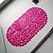 Artempo Non Slip Bath Mat Pink Bathtub Mat Baby Shower Mat for Kids, Children and Babies