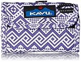 KAVU Wally Wallet, Purple Quilt, One Size