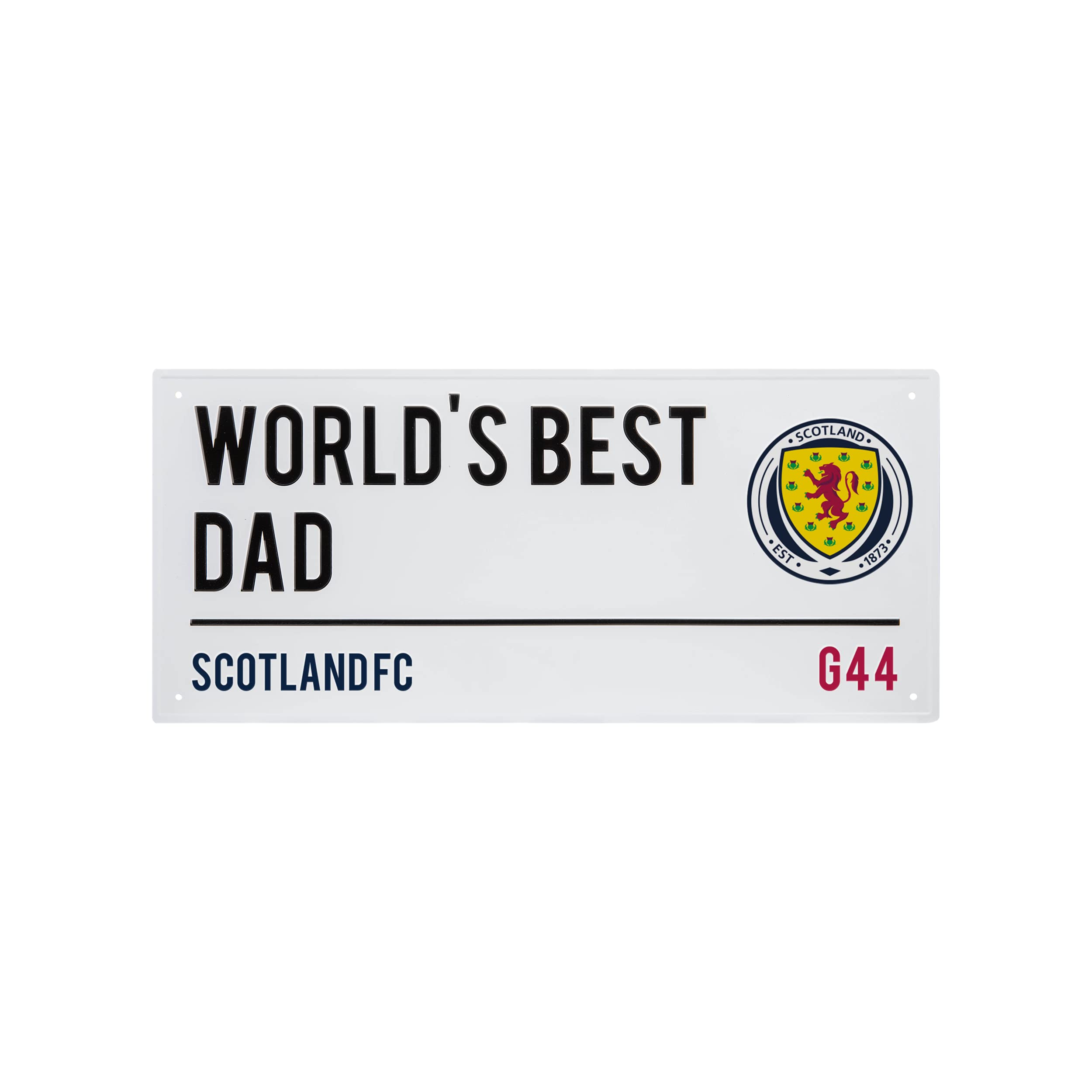 FOCO FOOTBALL PREMIER CHAMPIONSHIP LEAGUE SCOTTISH FA WORLDS BEST DAD STREET SIGN