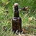 Ilyapa 16oz Amber Glass Beer Bottles for Home Brewing - 6 Pack with Airtight Rubber Seal Flip Caps