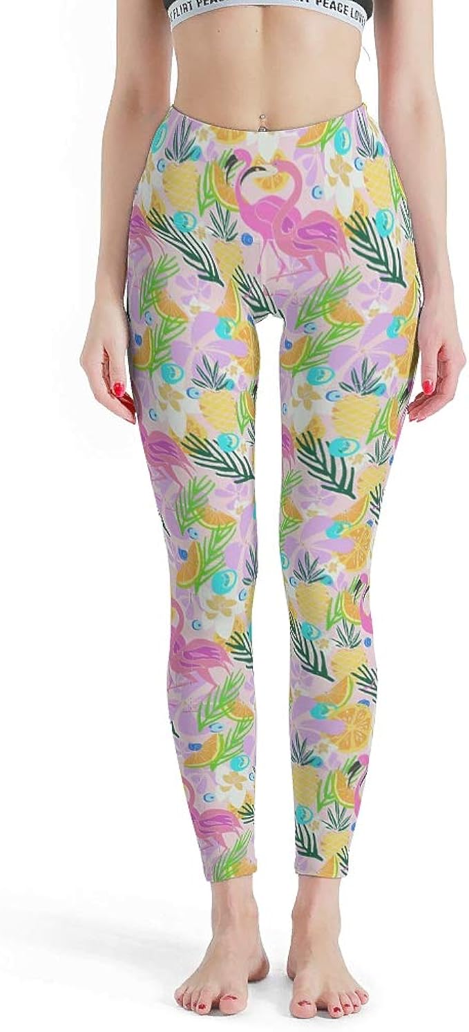 pineapple workout pants