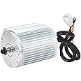 Kunray Electric Brushless DC Motor, 72V 3000W 5800RPM High Speed Motor Electric Scooter Bicycle Motorcycle Mid Drive Motor, DIY Part