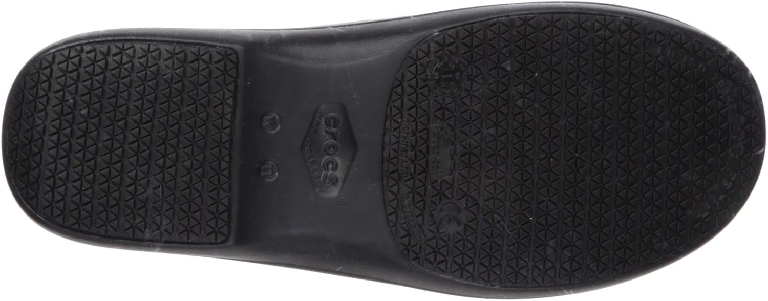  | Crocs Women's Neria Pro II Embellished Clog | Slip Resistant Work Shoes | Mules & Clogs