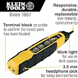 Klein Tools VDV500-123 Cable Tracer Probe-Pro with Light and Tip view 2