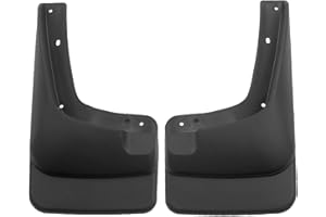 Husky Liners - Front Mud Guards | 2000 - 2005 Ford Excursion, 1699 - 2007 Ford F250/350 w/o Fender Flares, Front Set - Black, 2 Pc | 56401
