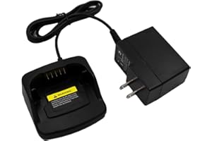 KASLNOUO RMU2080D Battery Charger Compatible with Motorola RMM2050 RMV2080 RMU2040 RMU2080 PMNN4434A RM Series Radio