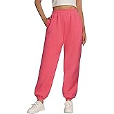 skytiebee Women's Sweatpants Fleece Lined Baggy Joggers Sweat Pants High Waisted Lounge Cinch Bottoms with Pocket, S-XL