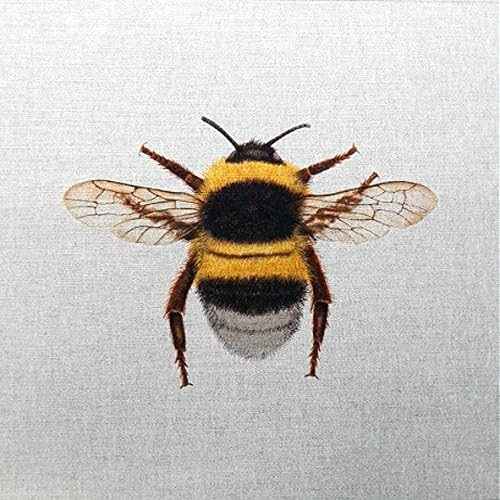 Textile Express Bumblebee Cushion Panel Linen