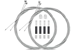 Universal Bike Brake Cable Gear Shifter Cable Wire Set, Professional Bicycle Brake line, Complete Inner Replaceable Bicycle C