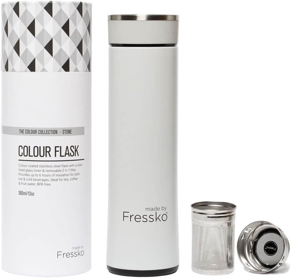 Fressko Color Collection Thermos Flask- 360ml (Stone)