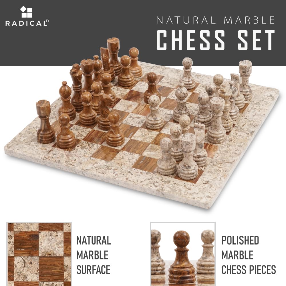 Radicaln Marble Chess Set 15