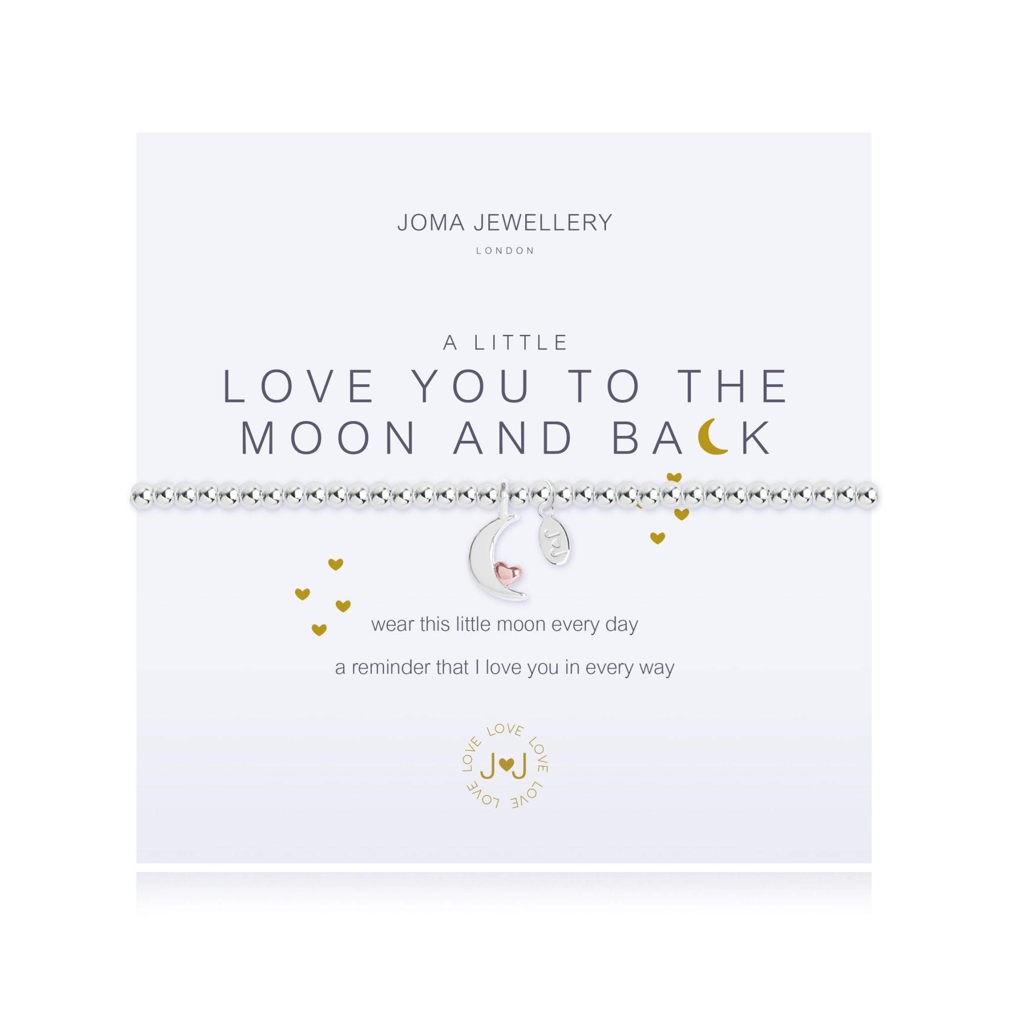 Joma Jewellery A Little Love You To The Moon And Back Bracelet