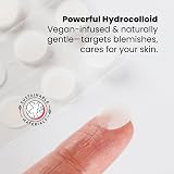 roselynboutique Pimple Patches Hydrocolloid 300 Dots Clear Sizes 8-14mm view 4